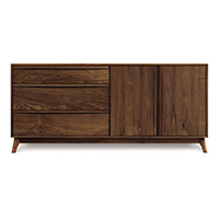 Catalina Dresser 3-Drawer Left, 2-Door Right