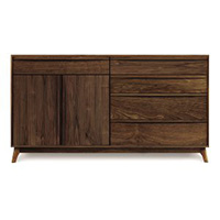 Catalina Dresser 4-Drawer Right, 2-Door Left