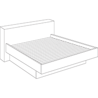 Classic Bed with Full Base