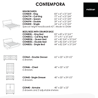 Contempora Specifications