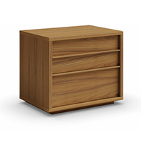 Urbana Night Table Two Drawer 22 inch