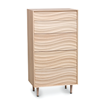 Wave 5-Drawer Tall Chest