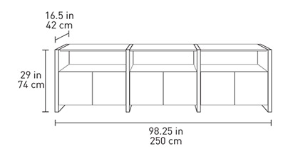 BDI Semblance Storage Unit Schematic