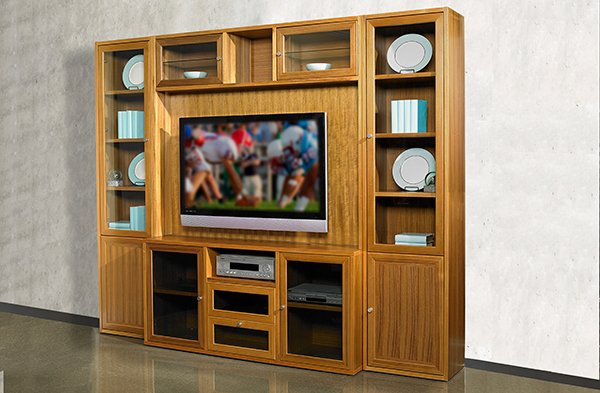Jesper Teak Entertainment Wall System
